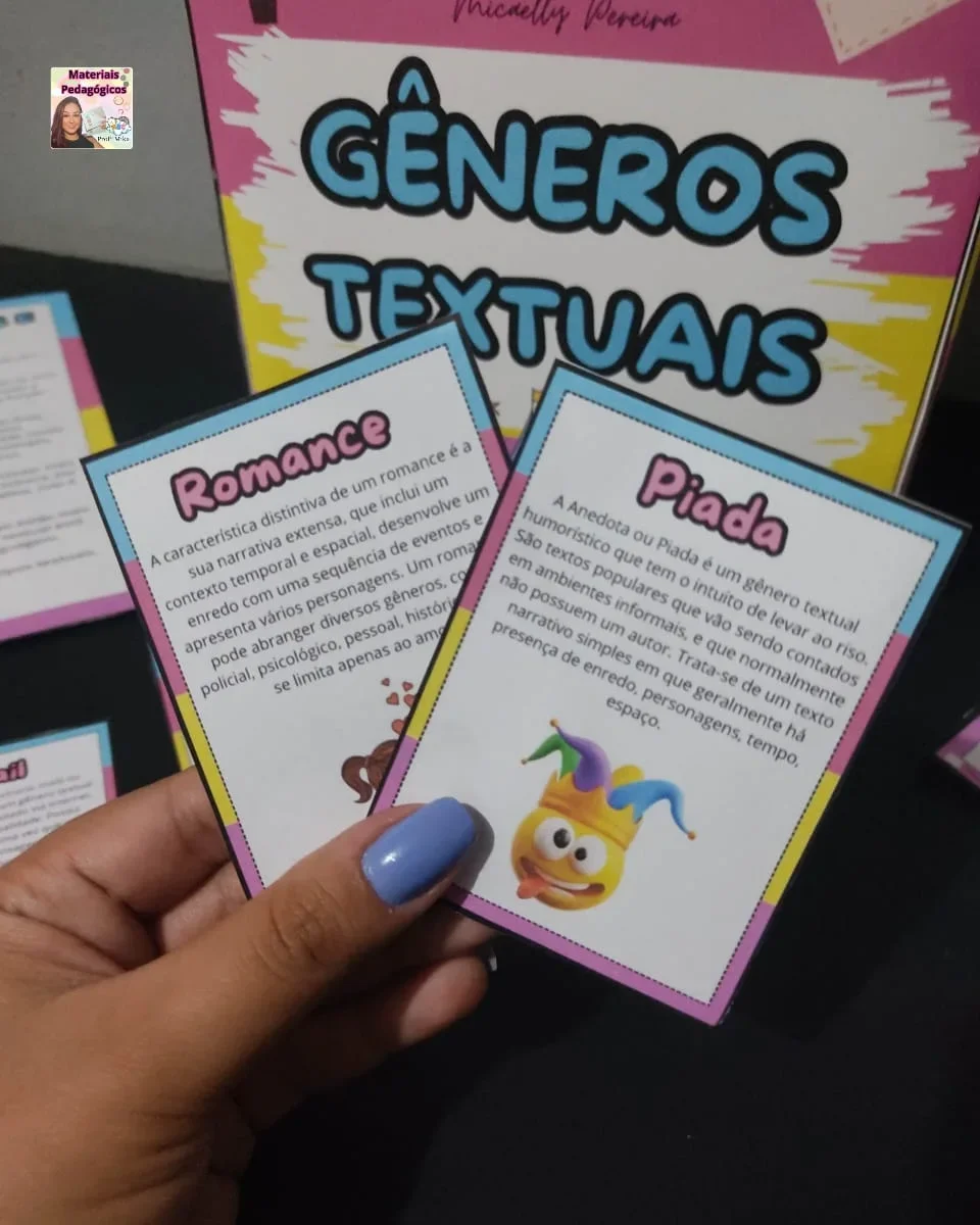 KIT GÊNEROS TEXTUAIS - ALFABETIZAÇÃO INICIAL — amostra 4: O Kit Gêneros Textuais é um recurso completo para ajudar os…