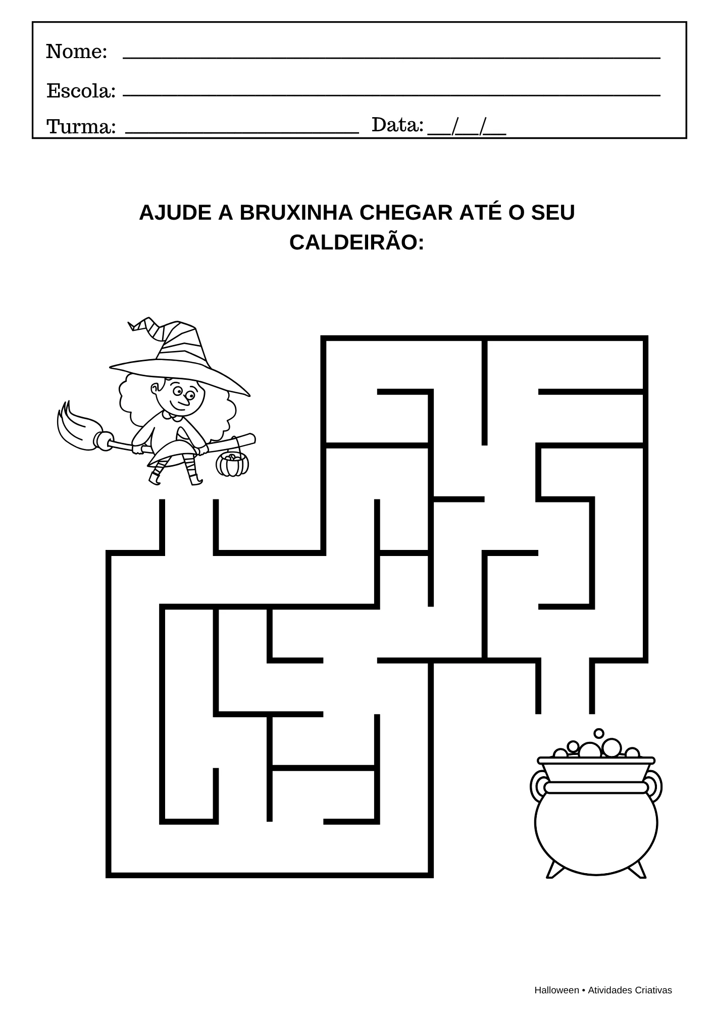 KIT HALLOWEEN – 10 ATIVIDADES LÚDICAS 👻 — amostra 2: Deixe o Halloween ainda mais divertido com um kit repleto de…