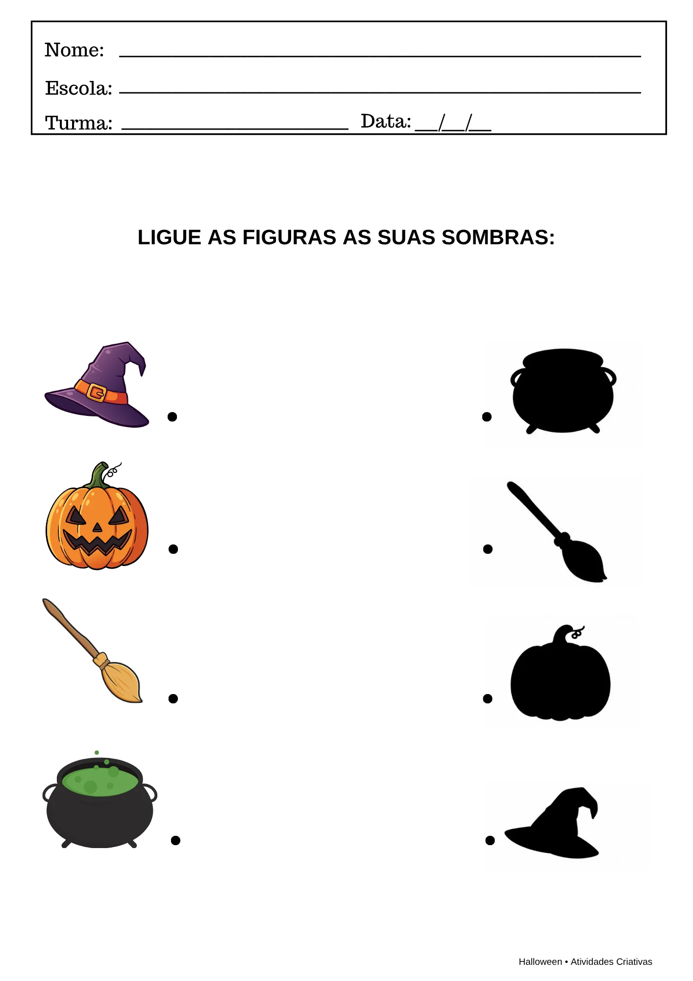 KIT HALLOWEEN – 10 ATIVIDADES LÚDICAS 👻 — amostra 3: Deixe o Halloween ainda mais divertido com um kit repleto de…