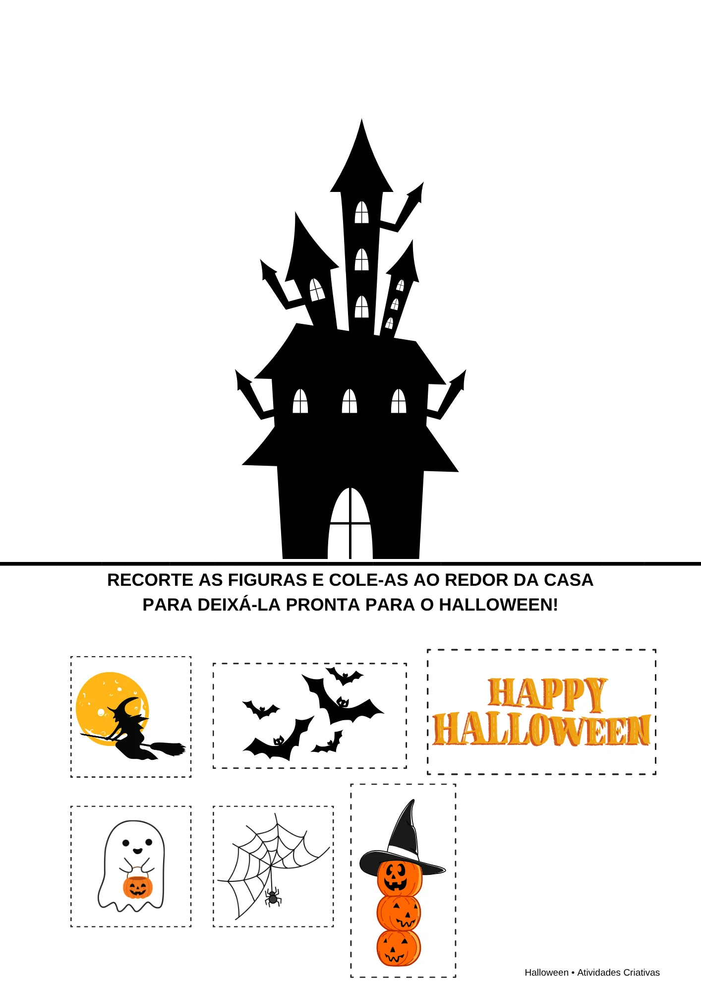 KIT HALLOWEEN – 10 ATIVIDADES LÚDICAS 👻 — amostra 5: Deixe o Halloween ainda mais divertido com um kit repleto de…