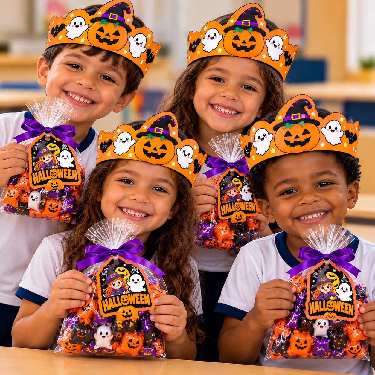 kit Halloween com Coroa e Tags para Imprimir — capa do material