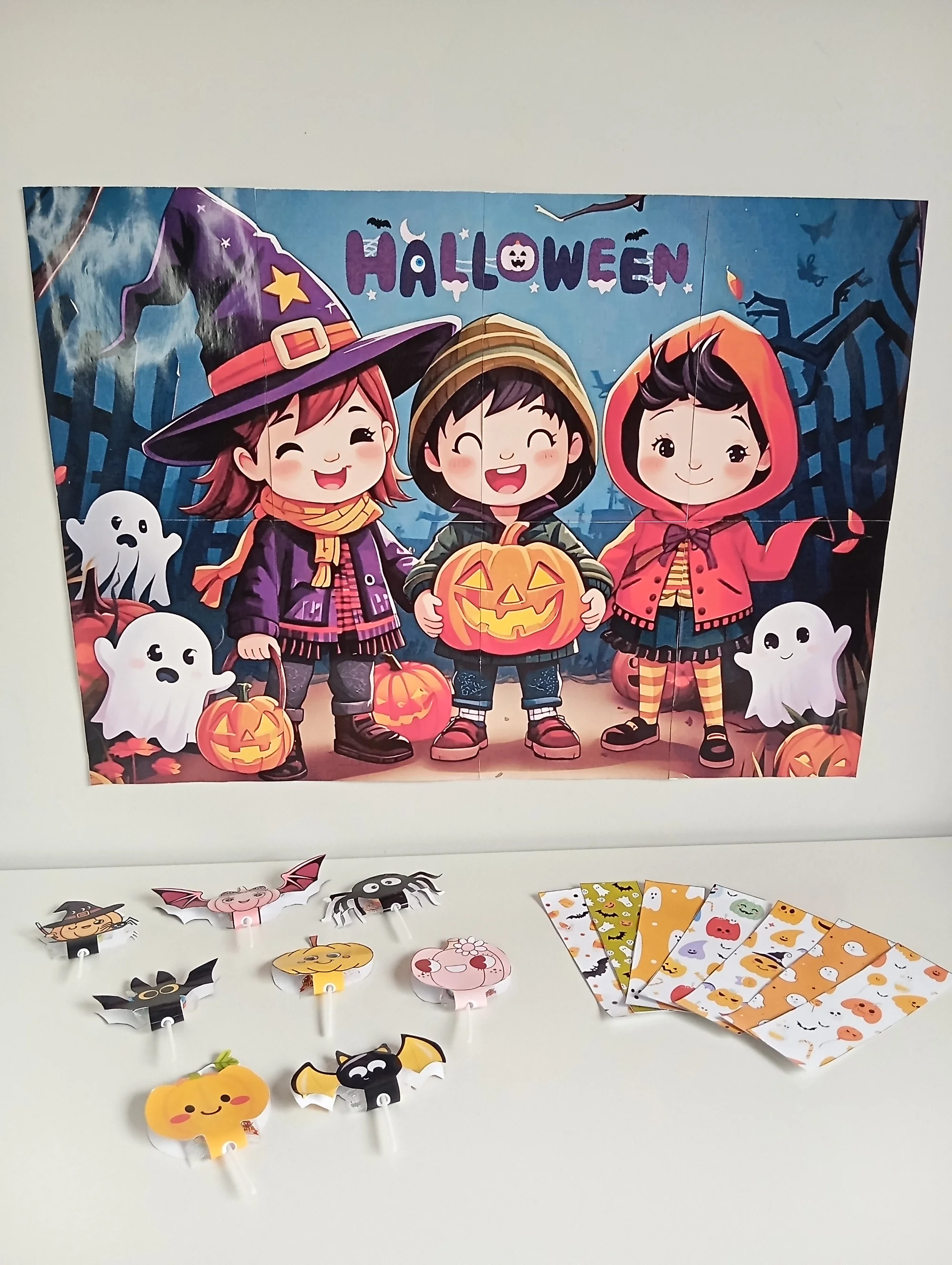 Kit Halloween com Painel e Lembrancinhas — capa do material