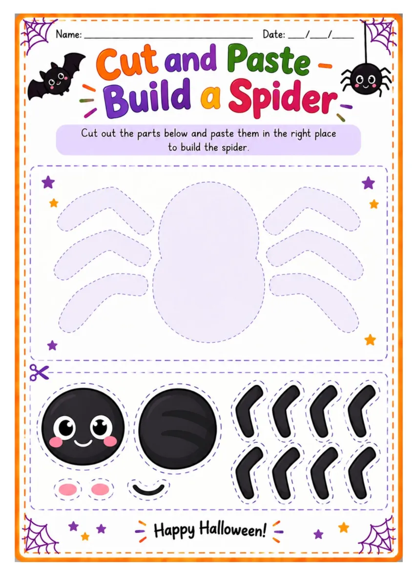 Kit Halloween Educação Infantil – Atividades Lúdicas — amostra 5: Kit de atividades de Halloween para Educação Infantil,…