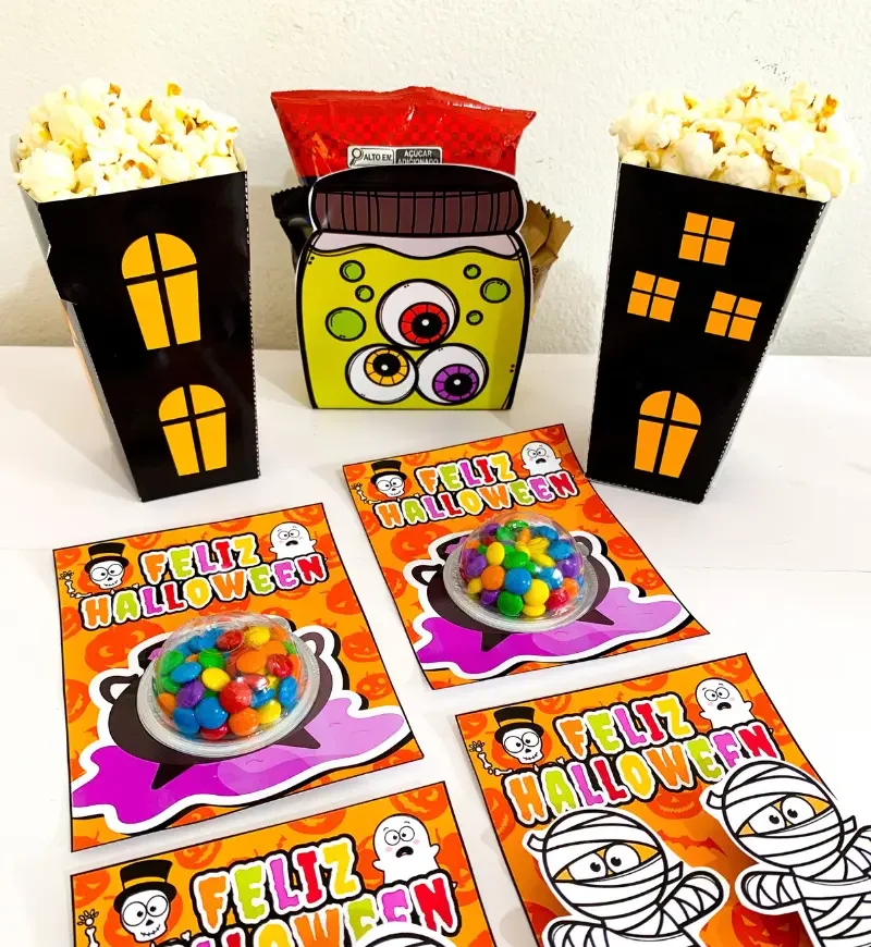 Kit Halloween em PDF Lembrancinhas e Atividades 1° ao 5° Ano — amostra 7: Kit Halloween em PDF com lembrancinhas e…