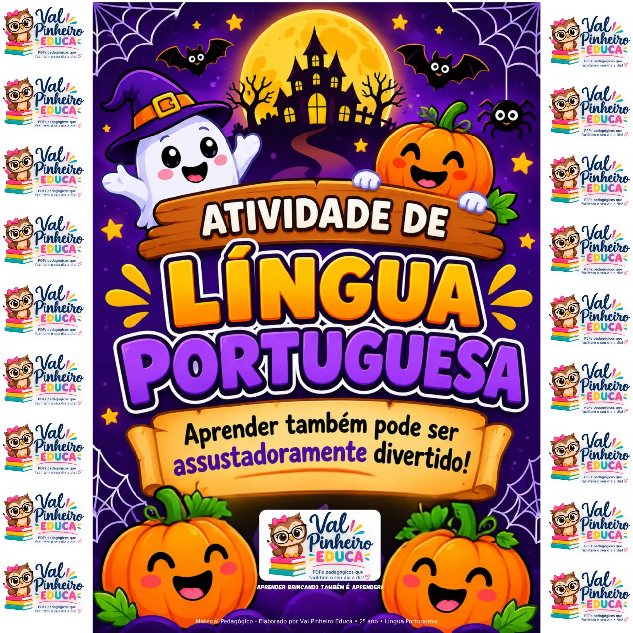 KIT HALLOWEEN – LEITURA, ESCRITA E INTERPRETAÇÃO | 2º ANO — Alfabetização para 2º ano: KIT HALLOWEEN – LEITURA, ESCRITA E…