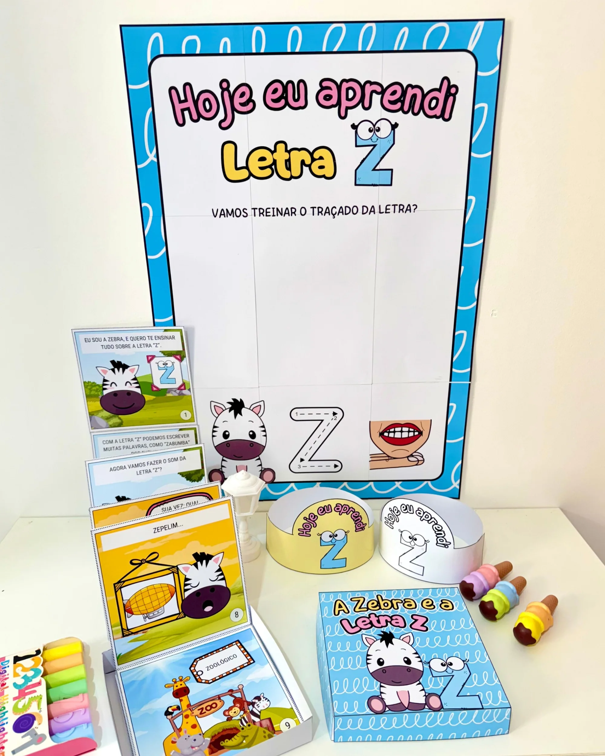 Kit História na Caixa e Cartaz Letra Z – Alfabetização — Alfabetização para Educação Infantil: Torne o aprendizado da letra…