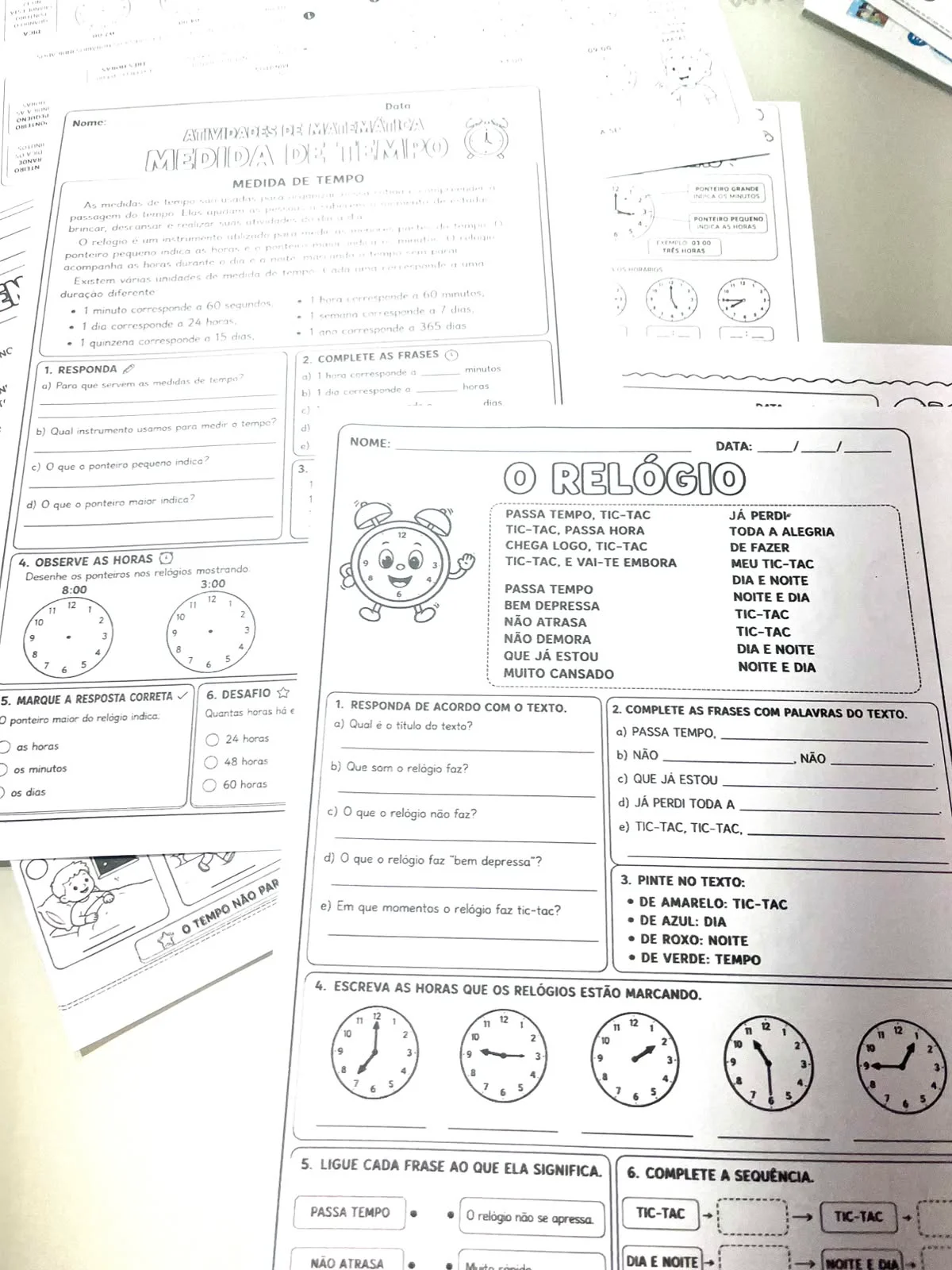 Kit hora certa - 1° ao 3° ano do fundamental e reforço escolar. — amostra 1: Com o KIT HORA CERTA, seus alunos aprendem de…