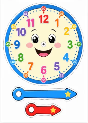 Kit Hora Certa – Atividades para Aprender Horas e Medidas de Tempo — amostra 4: Kit pedagógico para trabalhar horas, meia…