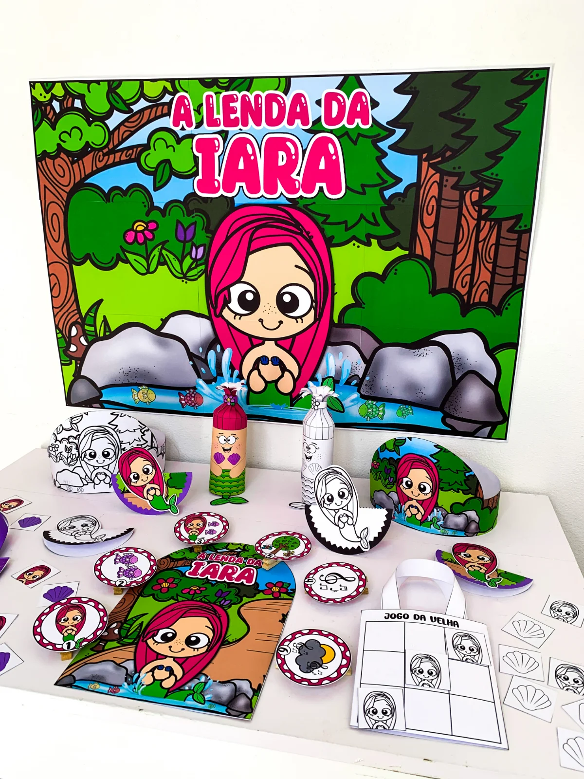 Kit Iara — amostra 5: Um material completo para transformar a lenda da Iara em um momento especial de aprendizagem
