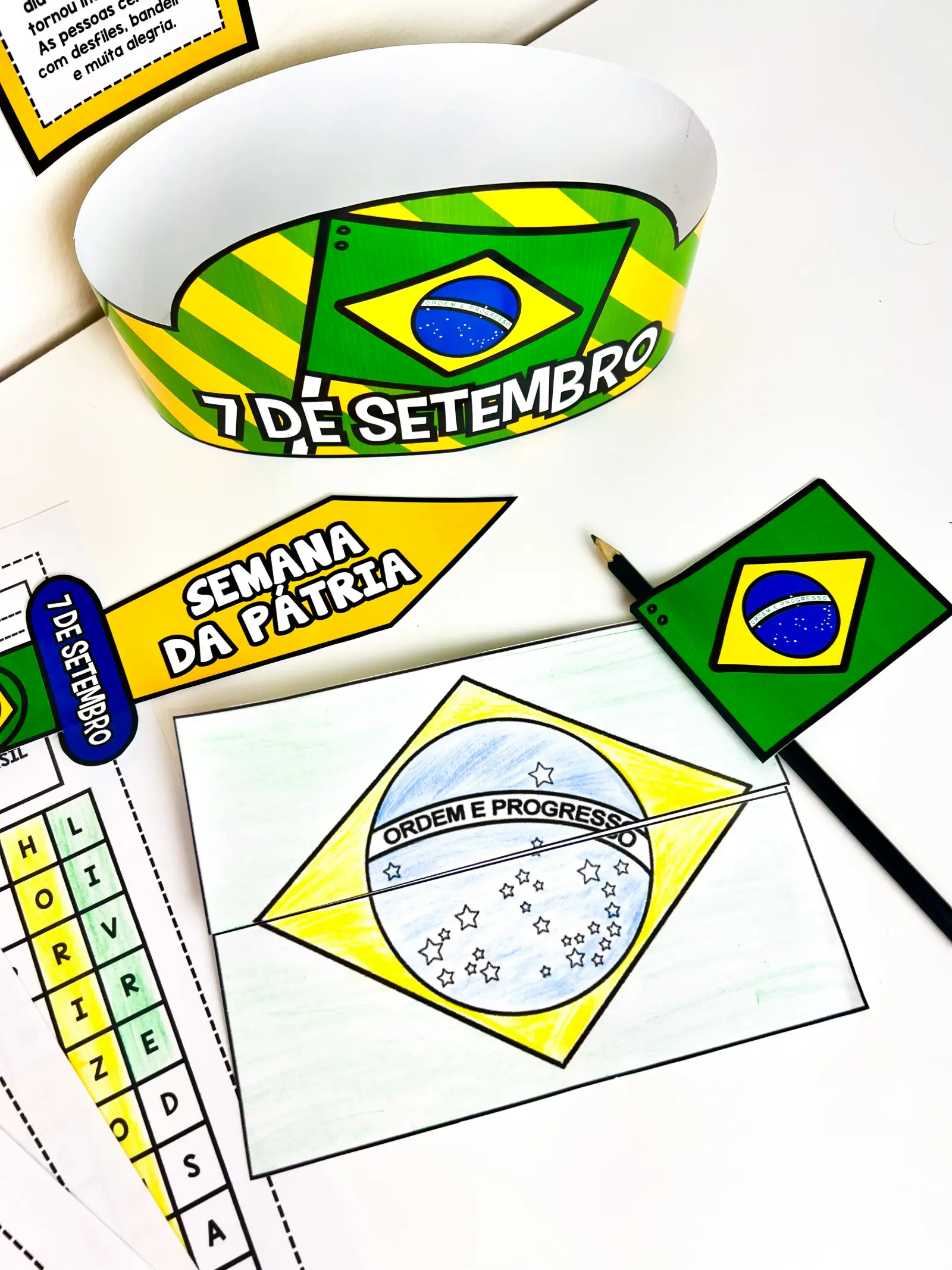 Kit Independência do Brasil – Material Pedagógico — amostra 1: O que vem no material Kit Independência do Brasil – Material Pedagógico — amostra 1: O que vem no material