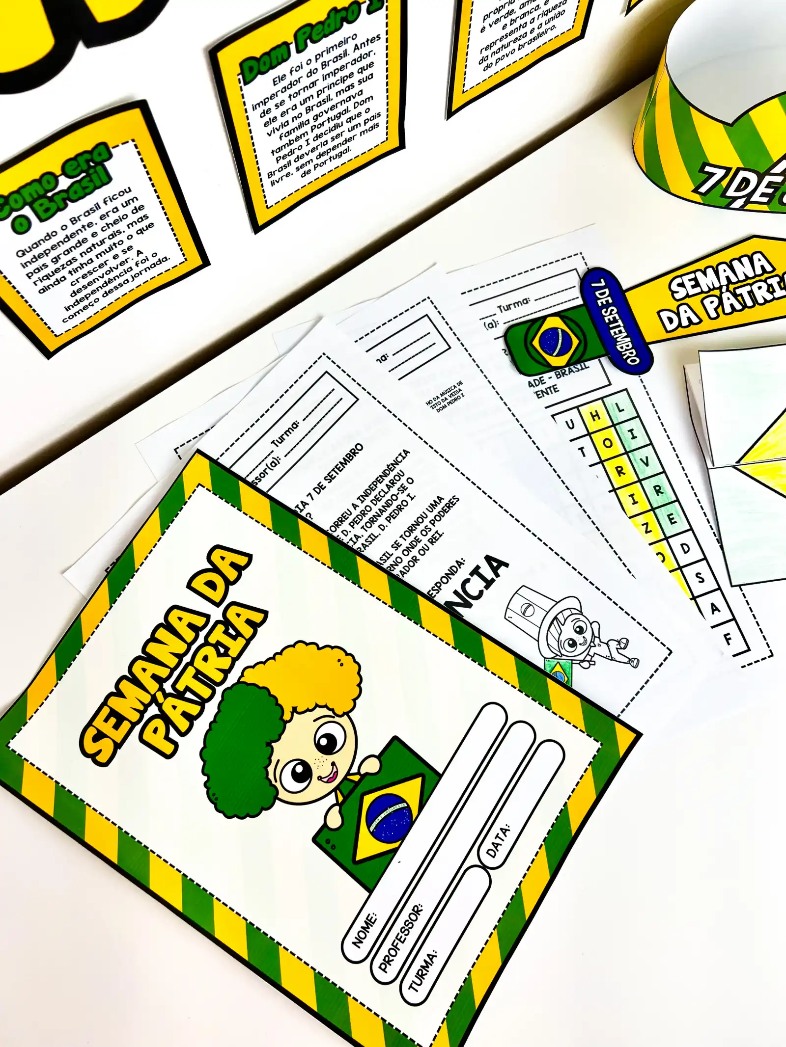 Kit Independência do Brasil – Material Pedagógico — amostra 2: Sobre o Kit Independência do Brasil Kit Independência do Brasil – Material Pedagógico — amostra 2: Sobre o Kit Independência do Brasil