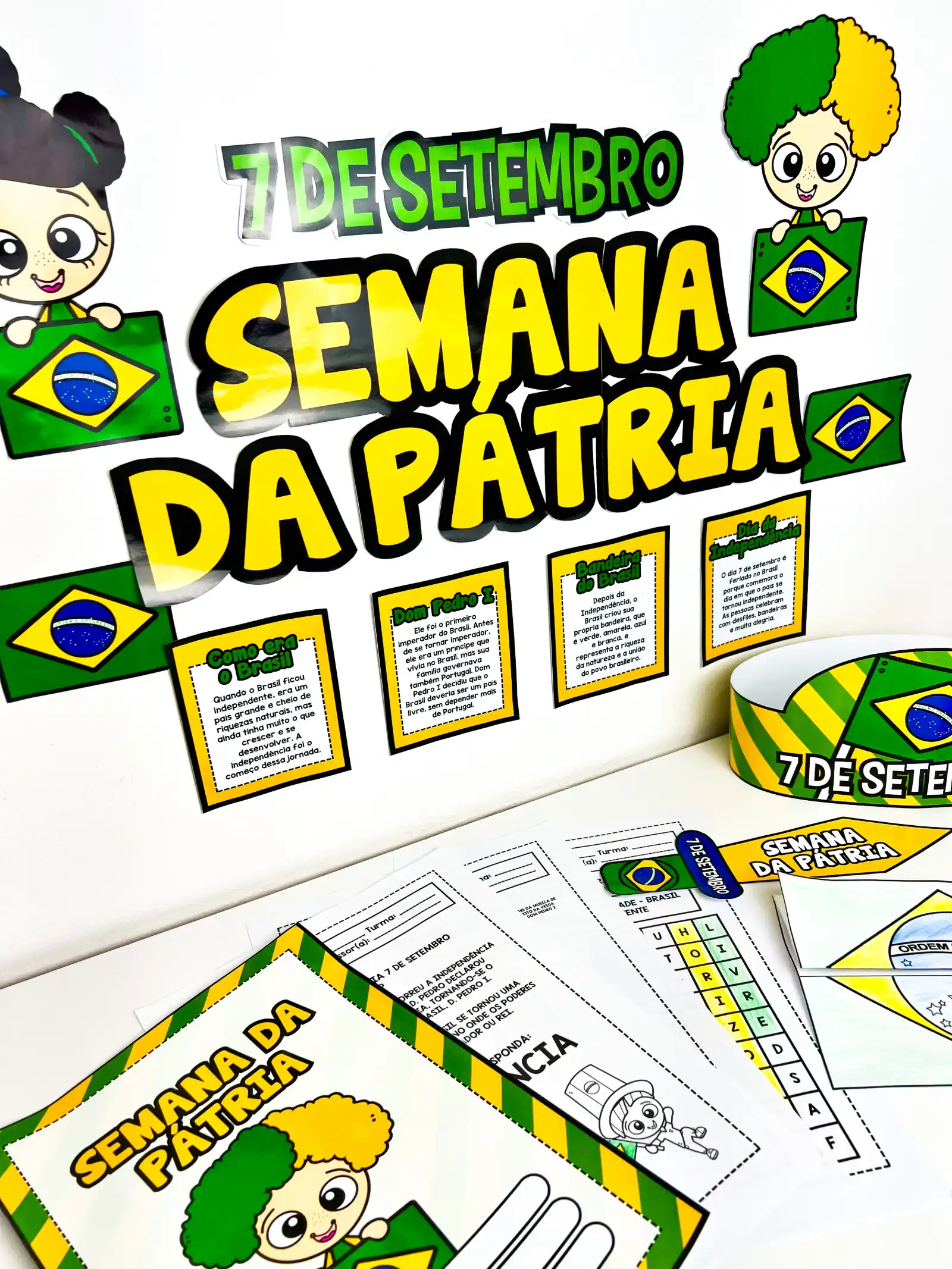 Kit Independência do Brasil – Material Pedagógico — amostra 5: Trabalhe com seus alunos a Independência do Brasil de forma… Kit Independência do Brasil – Material Pedagógico — amostra 5: Trabalhe com seus alunos a Independência do Brasil de forma…