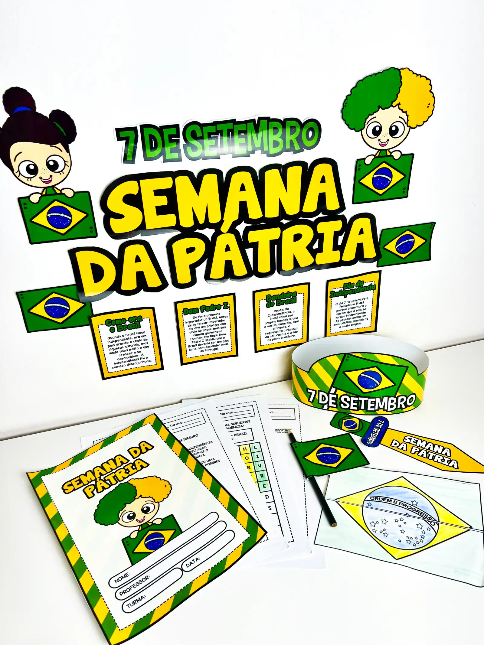 Kit Independência do Brasil – Material Pedagógico — capa do material