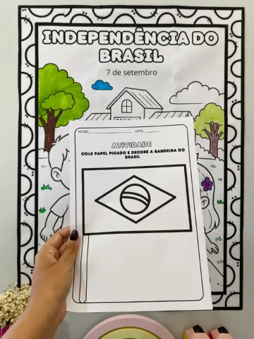 KIT INDEPENDENCIA DO BRASIL PARA EDUCAÇÃO INFANTIL — amostra 5: Comemore o 7 de setembro de forma lúdica e significativa…