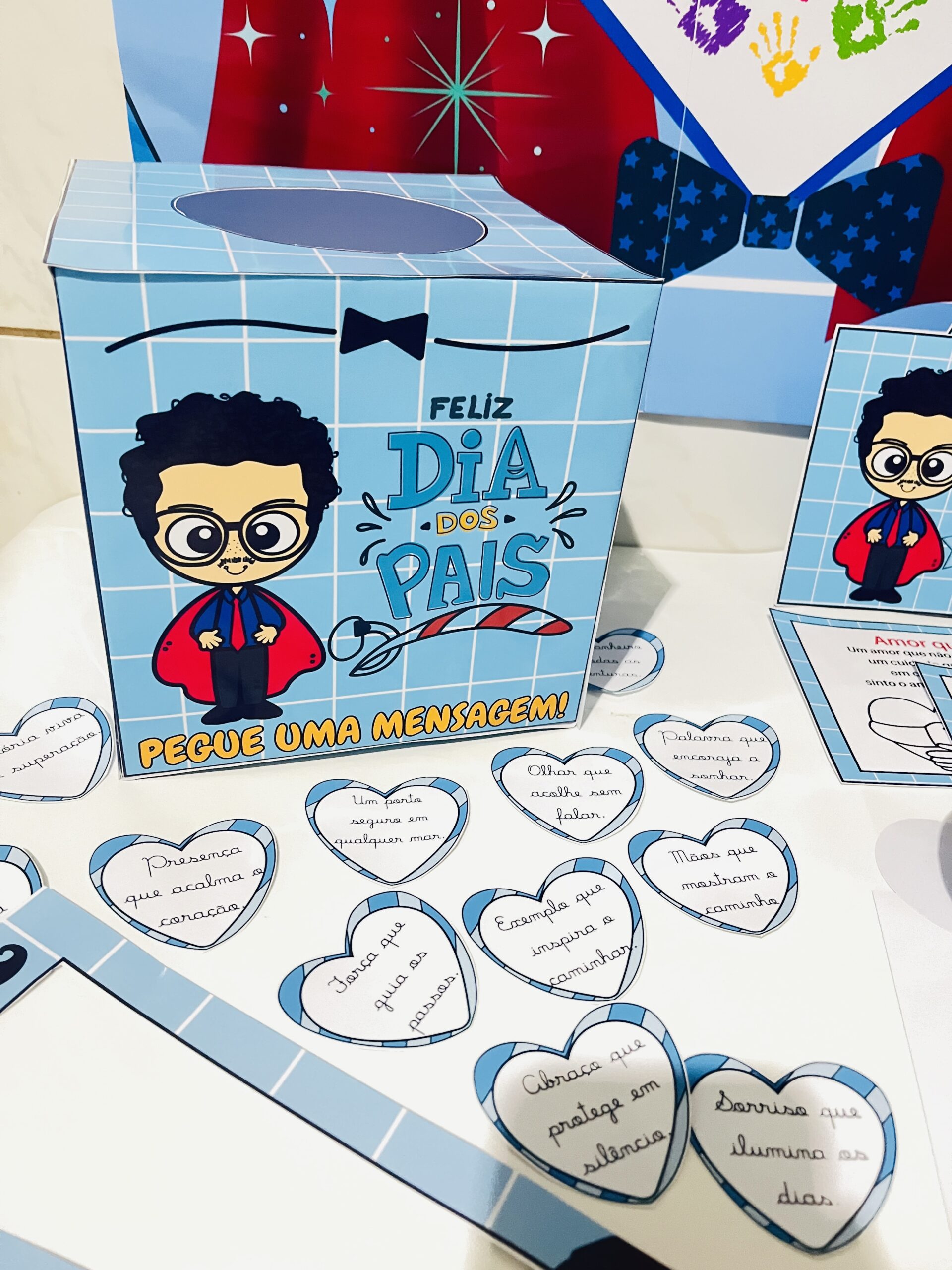 Kit interativo - dia dos pais – Material Pedagógico — amostra 2: Formato e entrega