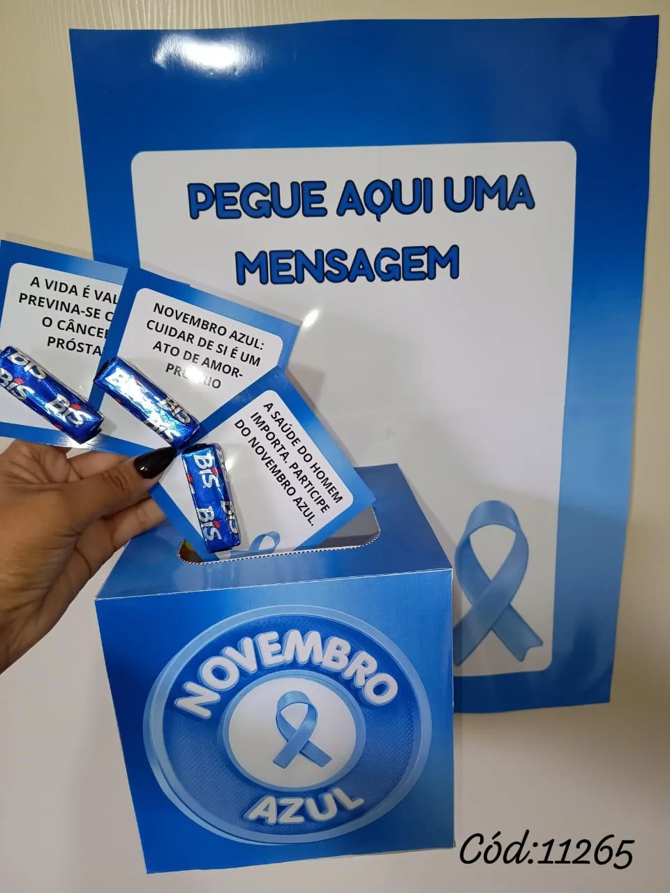 🌟 KIT INTERATIVO — MENSAGENS NOVEMBRO AZUL 🌟 — amostra 2: eixe a sua campanha de conscientização da Saúde do Homem ainda… 🌟 KIT INTERATIVO — MENSAGENS NOVEMBRO AZUL 🌟 — amostra 2: eixe a sua campanha de conscientização da Saúde do Homem ainda…