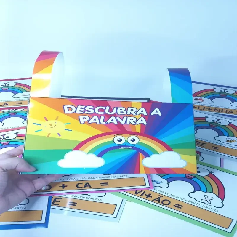Kit Jogos de Alfabetização: Descubra a Palavra + Desafio do Soletrando — Alfabetização para Educação Infantil: Potencialize…