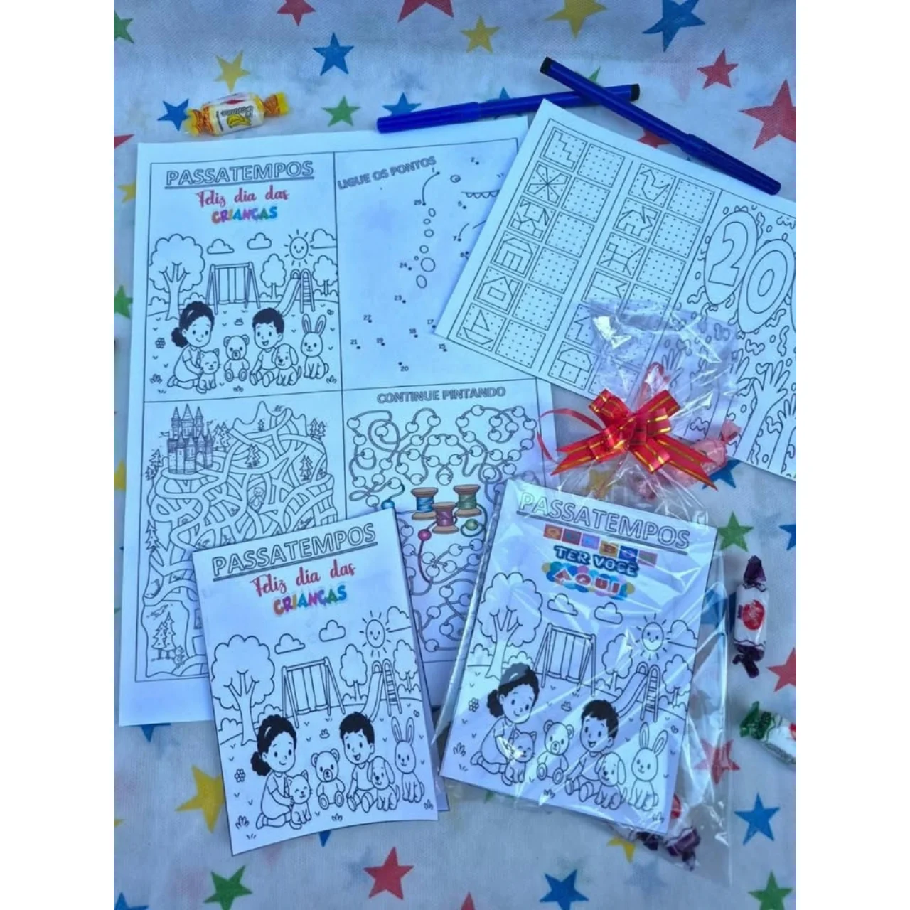 🌟 KiT JOGOS E BRINCADEIRAS PARA LEMBRANÇAS DO DIA DAS CRIANÇAS🌟 — amostra 1: O Dia das Crianças está chegando e…
