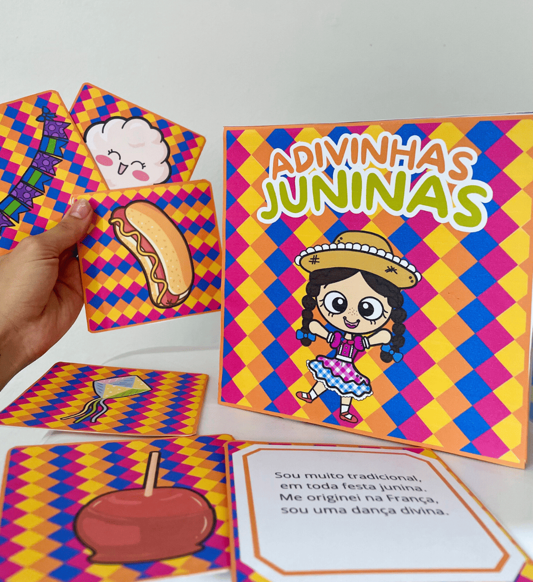 Kit Junino em PDF: Atividades, Adivinhas e Lembrancinhas — Datas comemorativas para Educação Infantil: Explore a cultura…