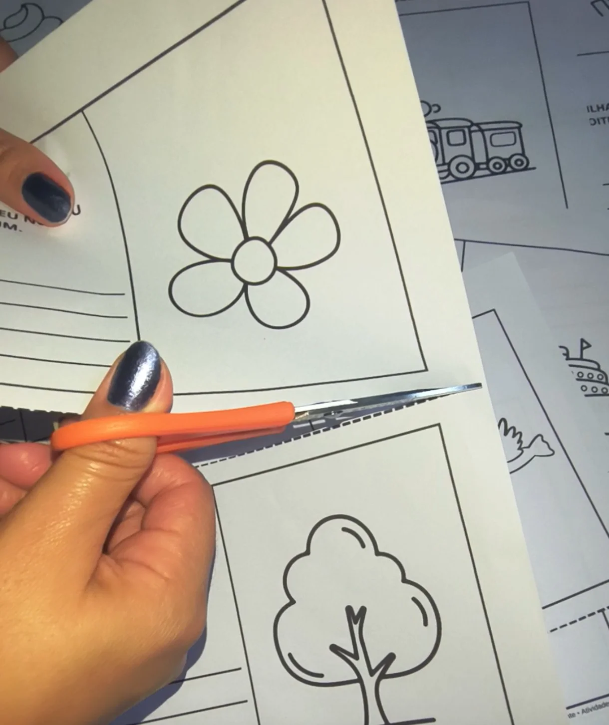 Kit Leia, Copie e Pinte: Alfabetização Divertida! 📚🎨 — amostra 3: Chegou o kit Leia,copie e pinte 📚💛 Pequenas…