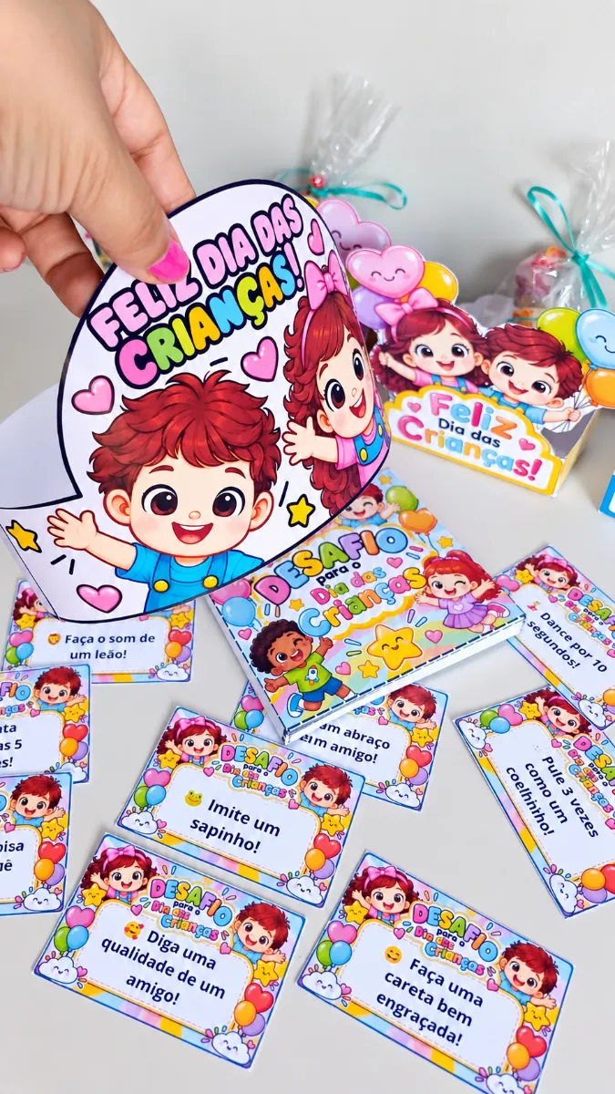 Kit Lembrancinha Dia Das Crianças Em PDF! — amostra 4: ✨ IDEAL PARA