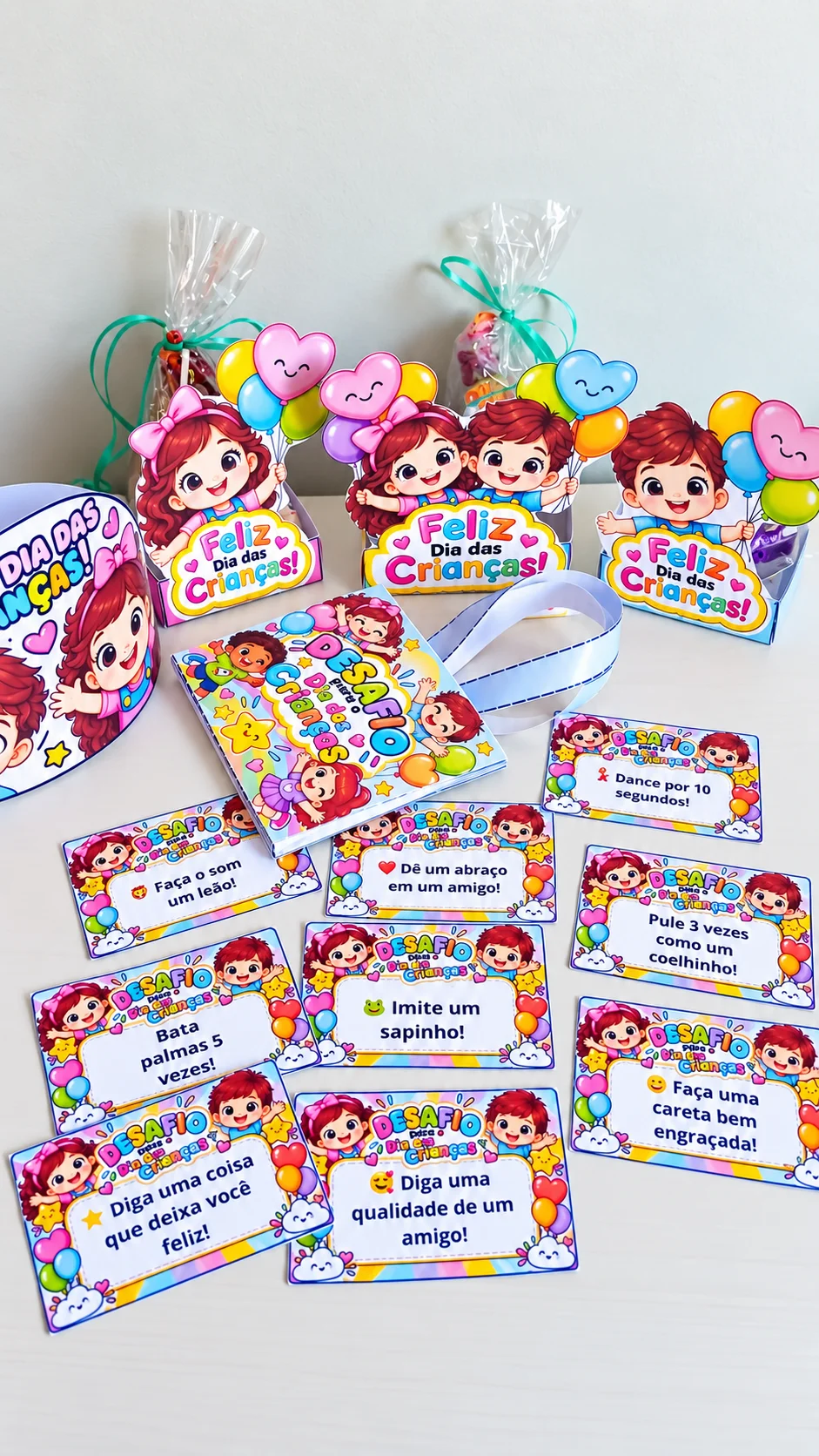Kit Lembrancinha Dia das Crianças –Ensino infantil — amostra 2: Educação Infantil – Maternal, Pré I e Pré II. Kit Lembrancinha Dia das Crianças –Ensino infantil — amostra 2: Educação Infantil – Maternal, Pré I e Pré II.