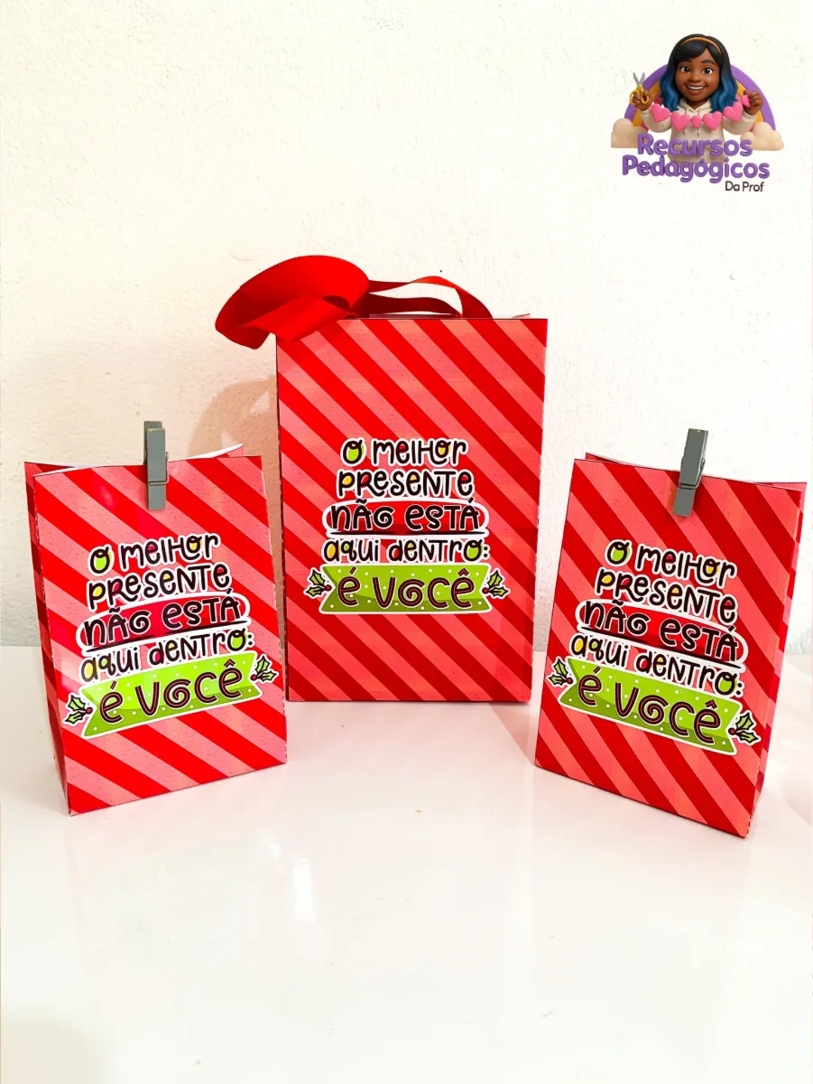 Kit Lembrancinhas de Natal — amostra 3: O fim do ano está chegando e preparei um kit completo e super prático para você…