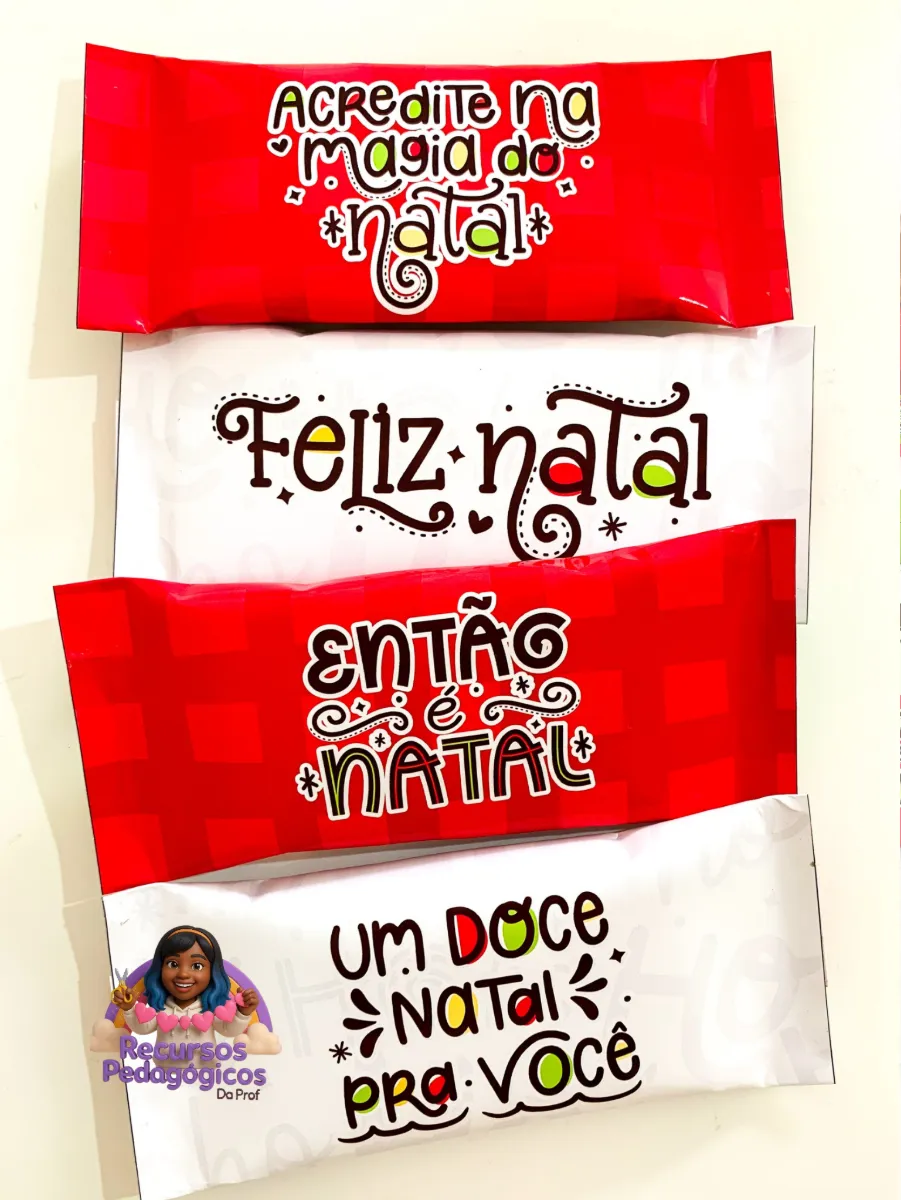 Kit Lembrancinhas de Natal — amostra 5: O fim do ano está chegando e preparei um kit completo e super prático para você…