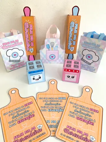 Kit Lembrancinhas Dia da Merendeira Escolar — capa do material