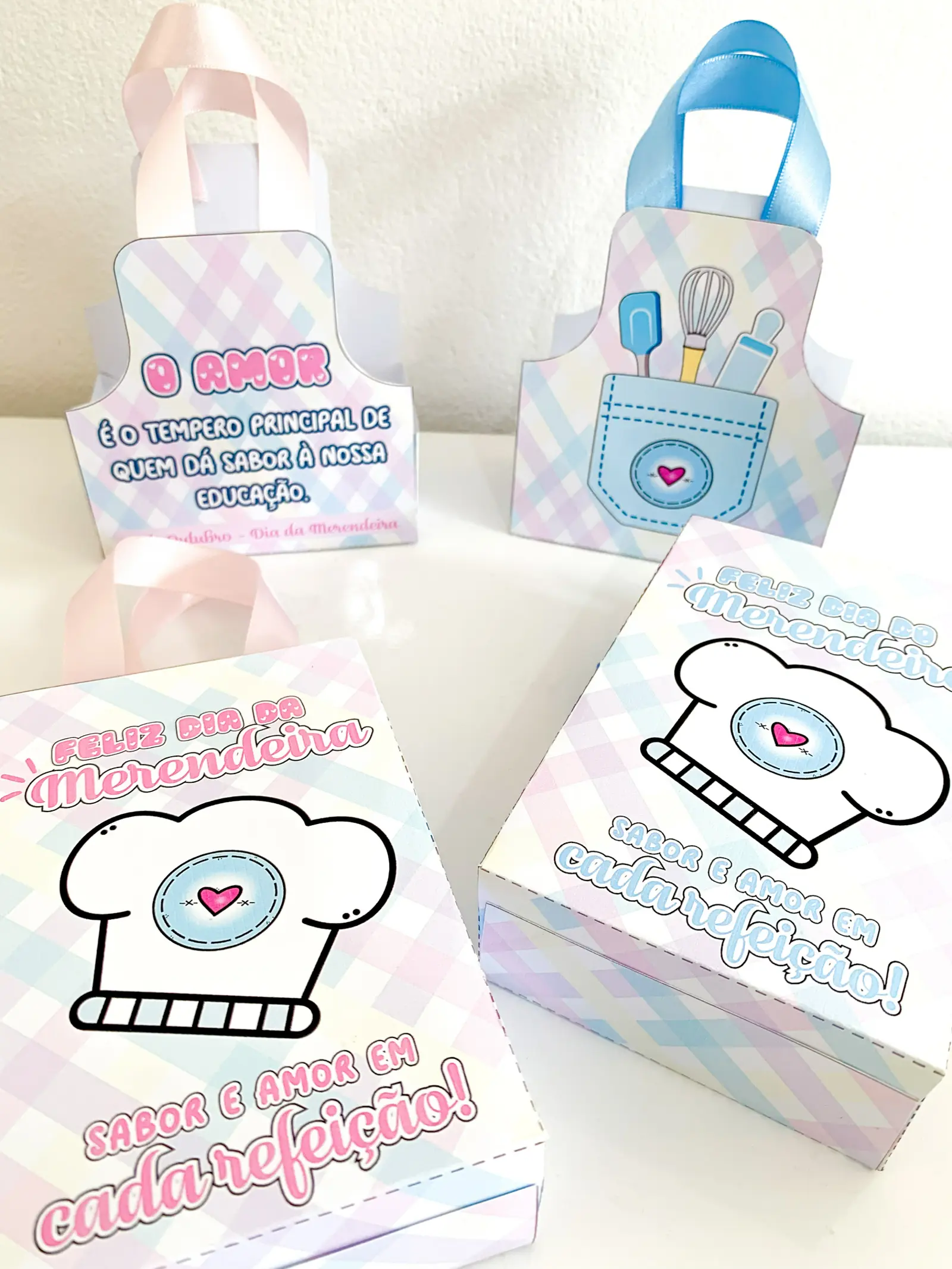 Kit Lembrancinhas – Dia da Merendeira/Merendeiro — amostra 3: Um kit especial de lembrancinhas para homenagear e valorizar…