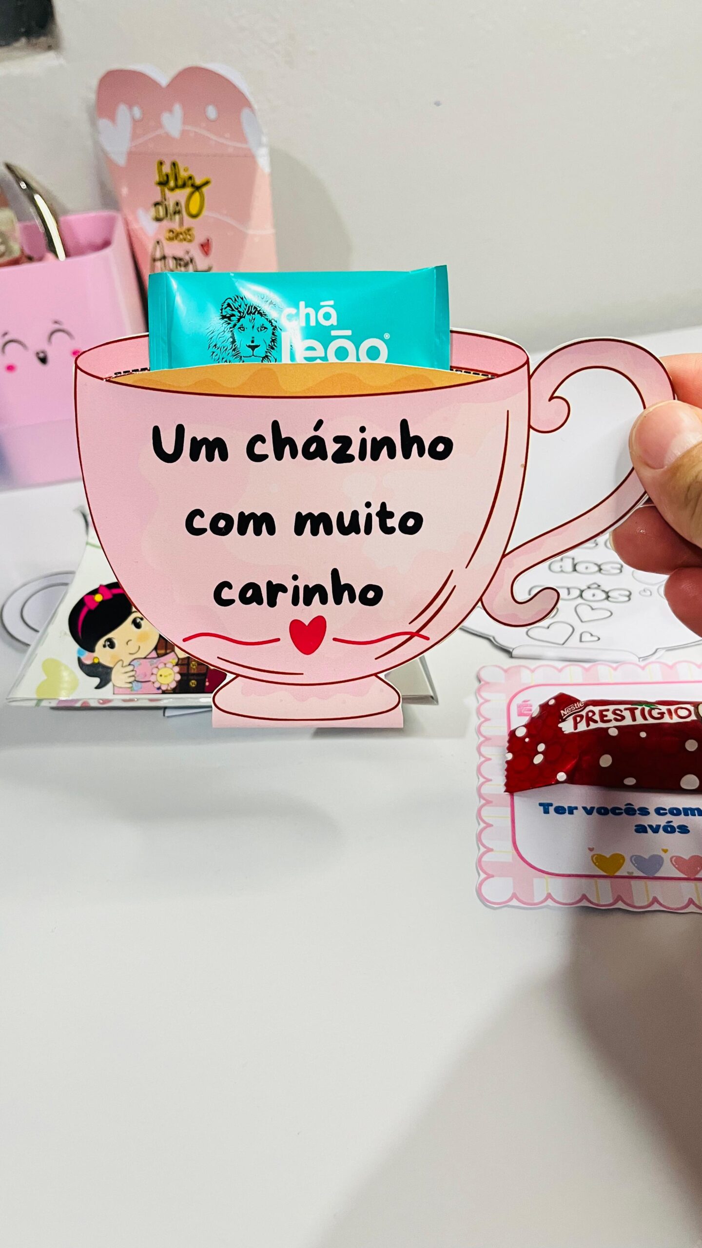 Kit lembrancinhas dia dos avós – PDF para Imprimir — Datas comemorativas para Todas as séries: KIT LEMBRANCINHAS DIA DOS…
