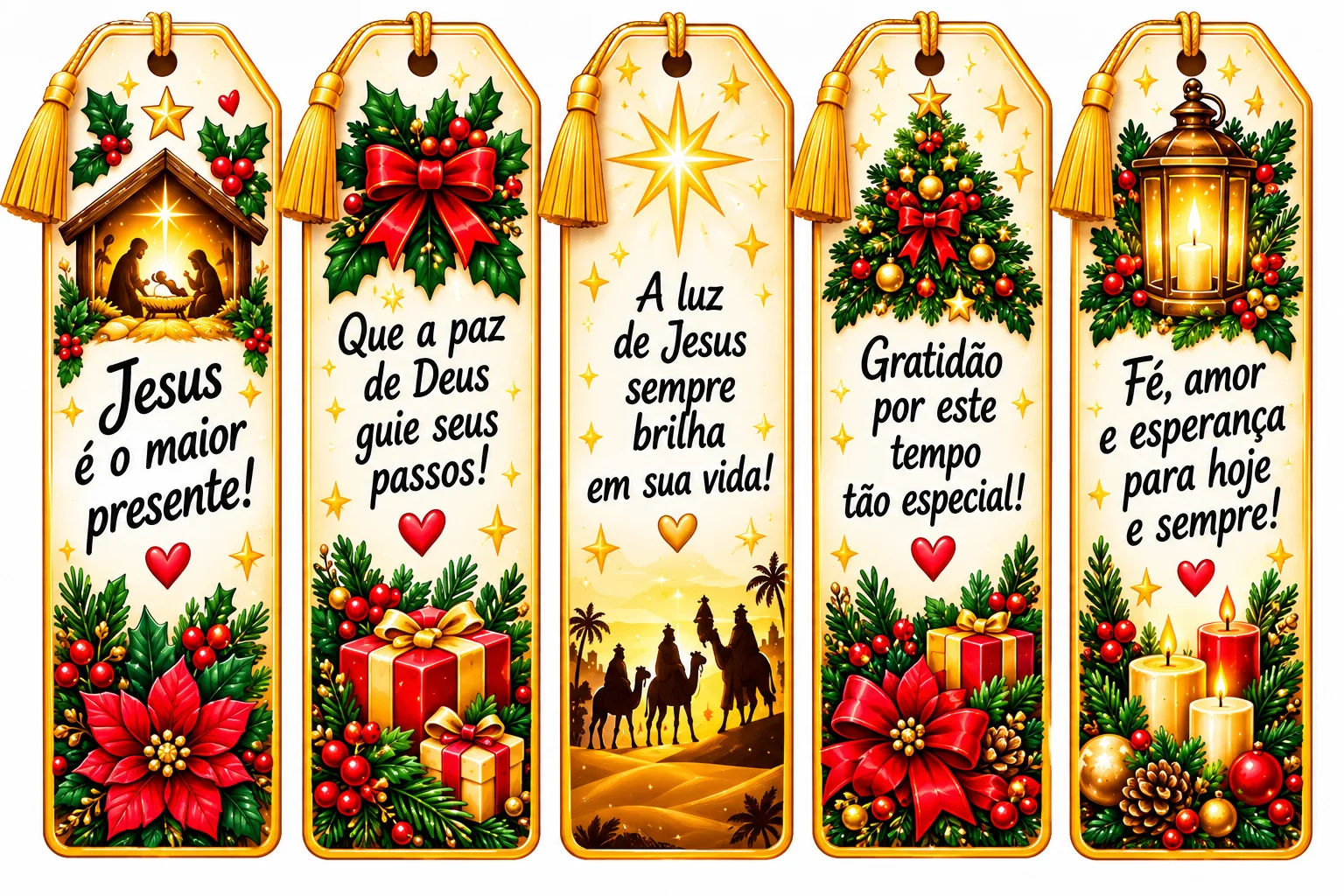 Kit Lembrancinhas Natal Cristão e Mini Painéis Educação Infantil — amostra 3: Kit Lembrancinhas de Natal Cristão com…