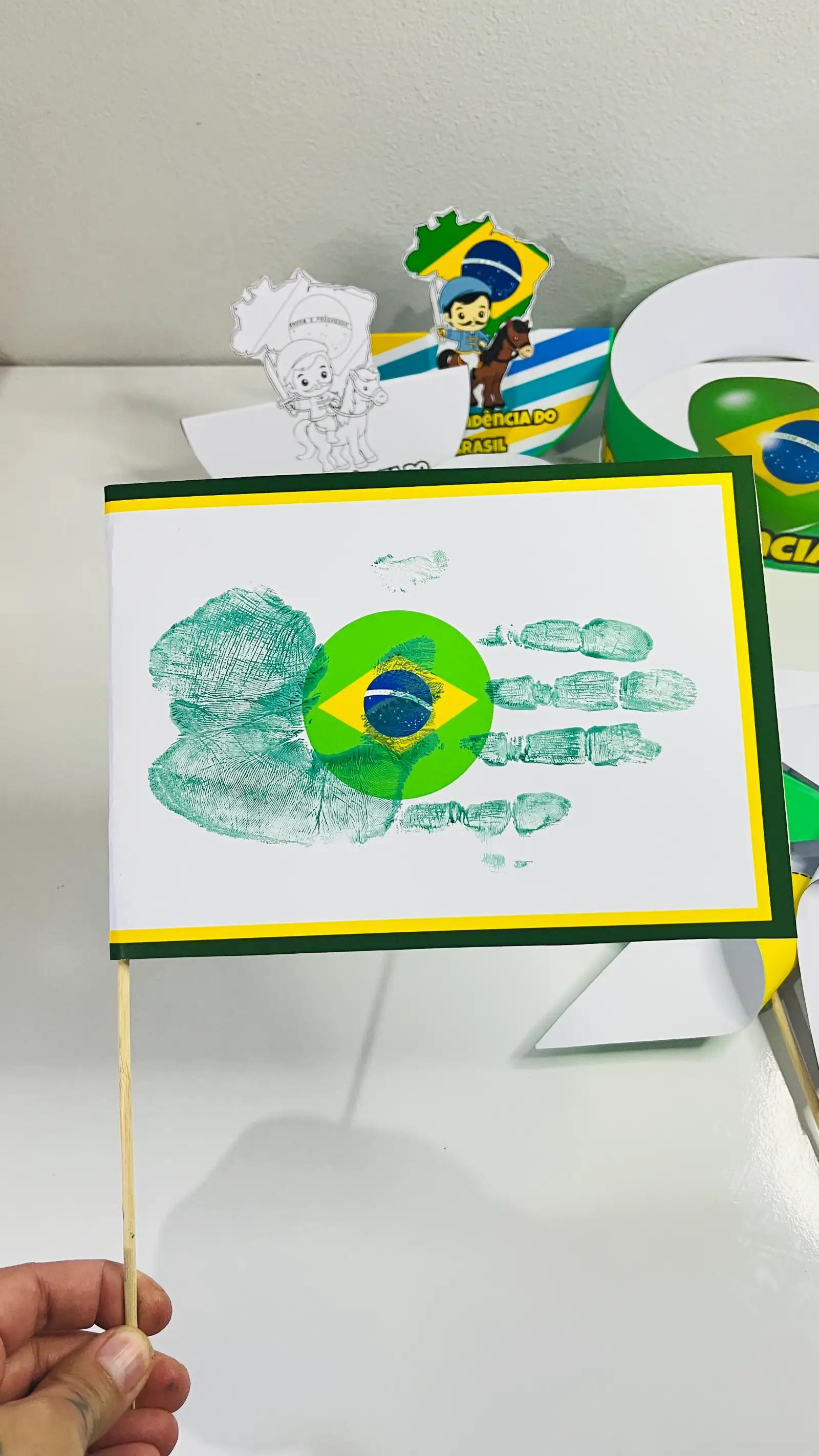 Kit Lembrancinhas Semana da Pátria – 7 de Setembro para Imprimir — amostra 4: Kit de lembrancinhas para a Semana da Pátria…