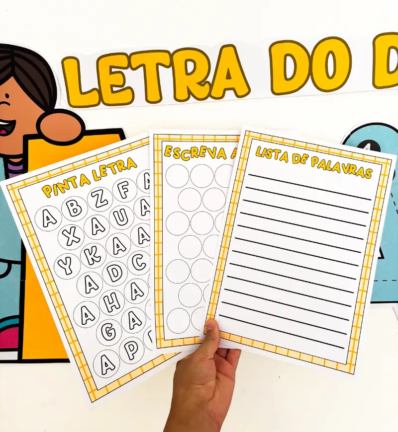 Kit Letra A em PDF: recursos lúdicos para alfabetização — amostra 7: Apresente a letra A com poemas, imagens, traçado e…
