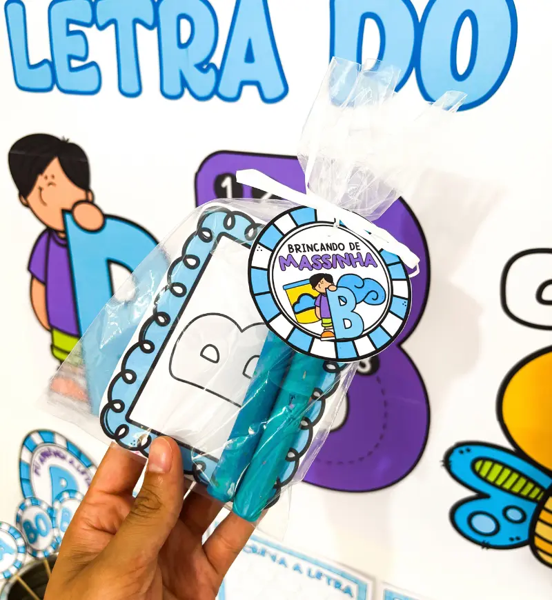 Kit Letra B em PDF: recursos lúdicos para alfabetização — amostra 3: Como usar o kit em sala de aula
