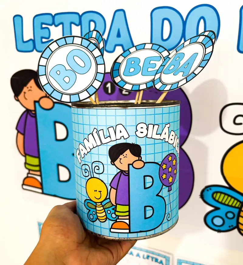 Kit Letra B em PDF: recursos lúdicos para alfabetização — amostra 4: Para quem é indicado