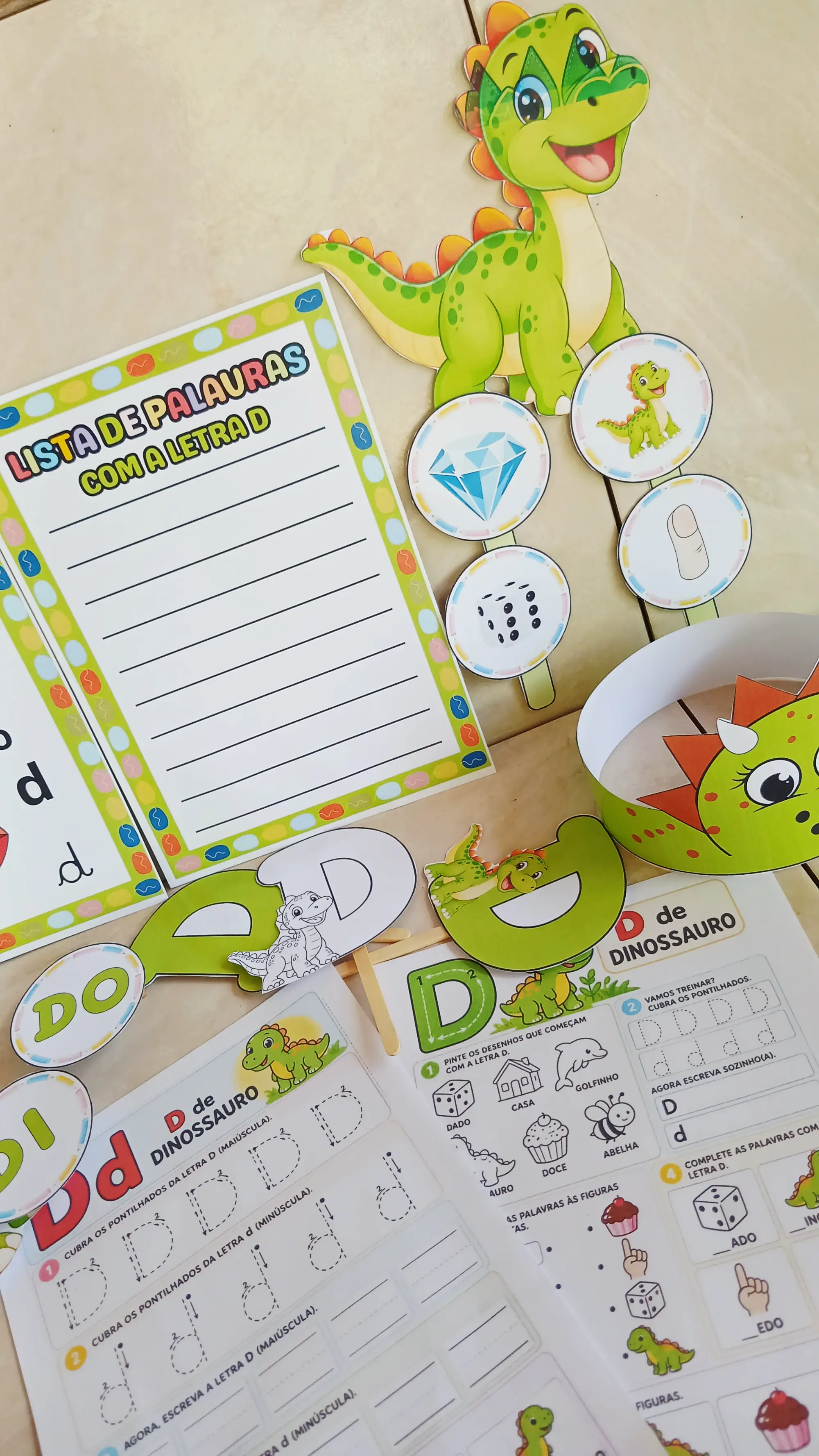 Kit Letra D Dinossauro – Atividades de Alfabetização em PDF — amostra 5: Kit Letra D Dinossauro em PDF com atividades,… Kit Letra D Dinossauro – Atividades de Alfabetização em PDF — amostra 5: Kit Letra D Dinossauro em PDF com atividades,…