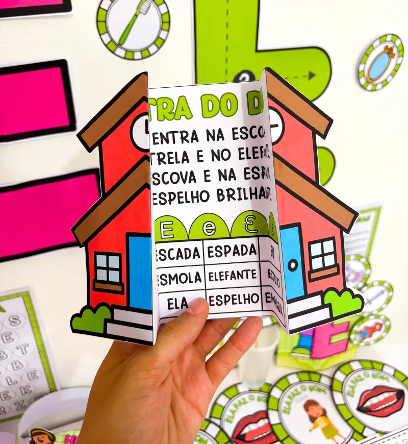 Kit Letra E em PDF: atividades e recursos para alfabetização — amostra 1: Kit Letra E para explorar a vogal de diferentes…