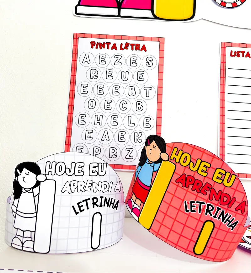 Kit Letra I: PDF para Alfabetização com Poema e Atividades — amostra 1: Kit Letra I para explorar a vogal de diferentes…