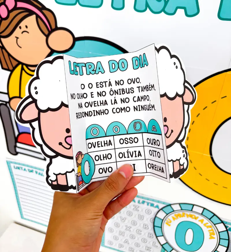 Kit Letra O em PDF: poemas, cartazes e atividades de alfabetização — amostra 3: Como usar o kit em sala de aula