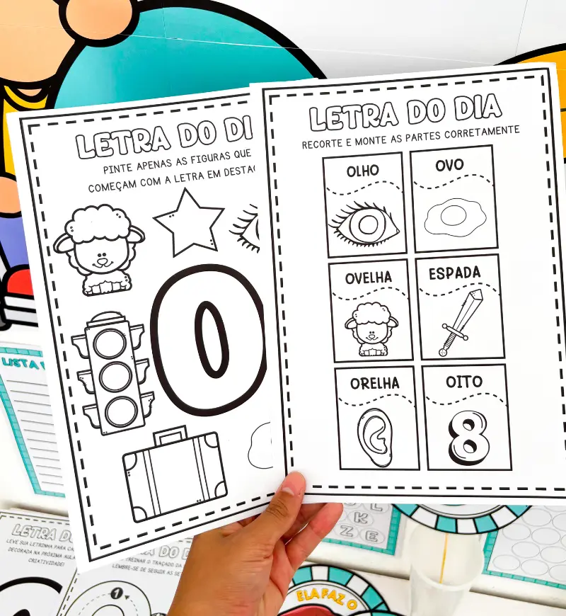 Kit Letra O em PDF: poemas, cartazes e atividades de alfabetização — amostra 5: Apresente a letra O com poemas, imagens e…