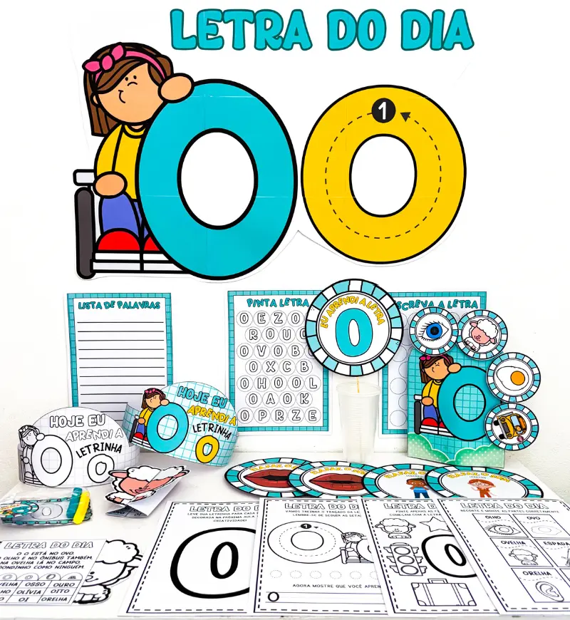 Kit Letra O em PDF: poemas, cartazes e atividades de alfabetização — Alfabetização para Educação Infantil: Apresente a…