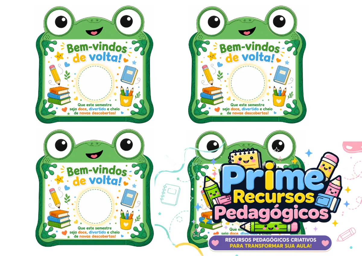 Kit Lilypad de Volta às Aulas — amostra 4: Receba seus alunos com muito carinho utilizando o Kit Lilypad de Volta às Aulas
