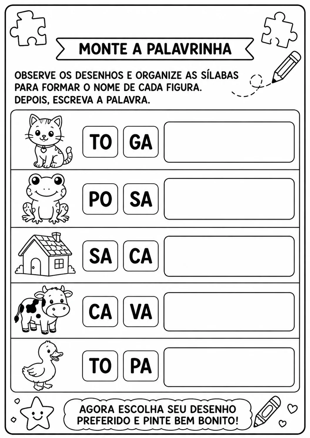 🌈 KIT LÚDICO DE PRÉ-ALFABETIZAÇÃO ✏️📚 EDUCAÇÃO — amostra 5: 🌈 KIT LÚDICO DE PRÉ-ALFABETIZAÇÃO ✏️📚 Um recurso pensado…