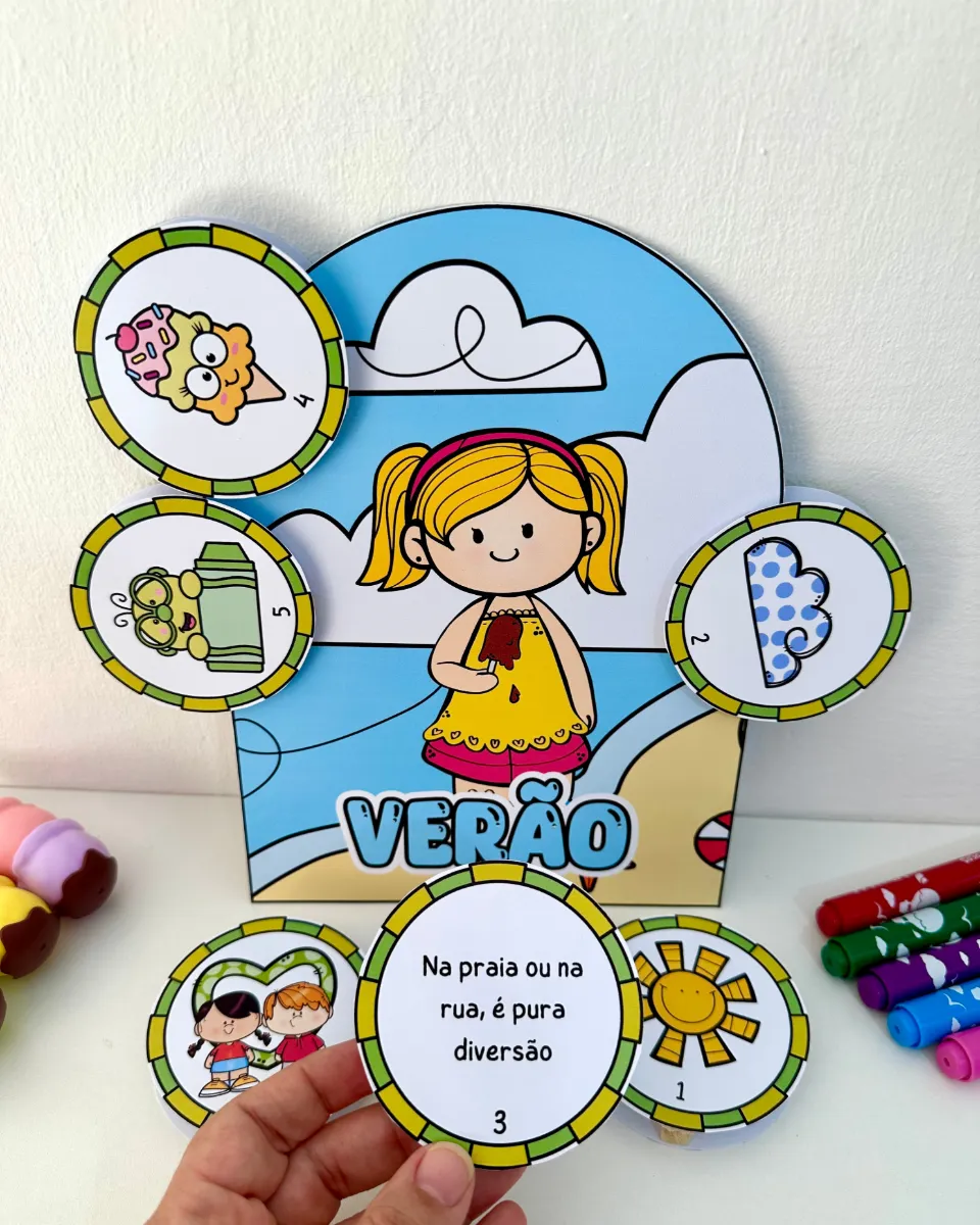 Kit Luvas das Estações do Ano para Educação Infantil – Primavera, Verão, Outono e Inverno — amostra 5: O arquivo é enviado…