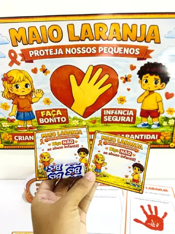 Kit Maio Laranja – Atividades para Imprimir — amostra 2: Sobre o Kit Maio Laranja
