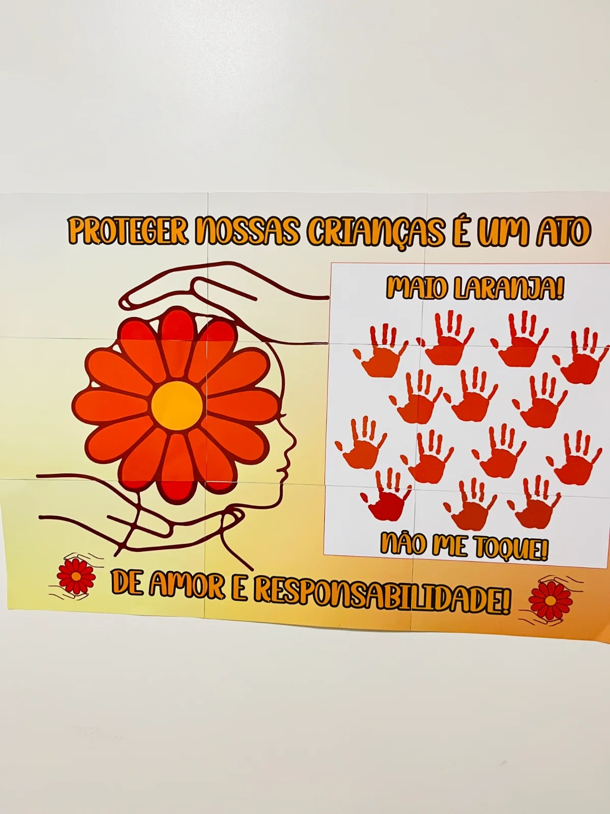 Kit Maio Laranja – Conscientização e Proteção — Alfabetização para Educação Infantil: Educar também é proteger