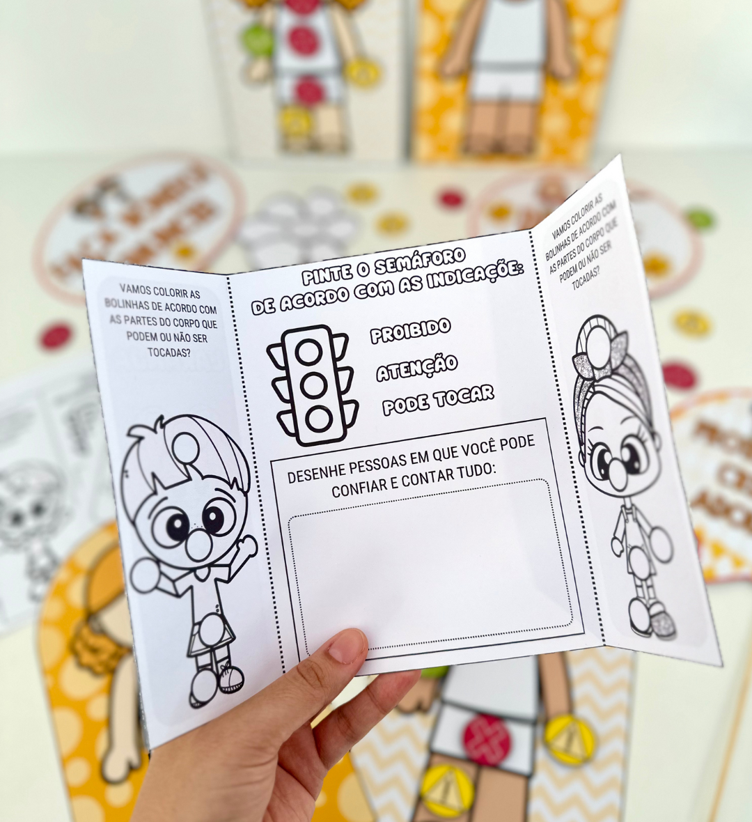 Kit Maio Laranja em PDF para Educação Infantil — amostra 4: Para quem é indicado