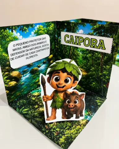 Kit Maquetes 3D — Folclore Brasileiro! 🌳 — amostra 2: 📚 Perfeito para o Dia do Folclore, feiras culturais, cantinhos de… Kit Maquetes 3D — Folclore Brasileiro! 🌳 — amostra 2: 📚 Perfeito para o Dia do Folclore, feiras culturais, cantinhos de…