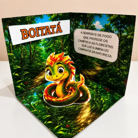 Kit Maquetes 3D — Folclore Brasileiro! 🌳 — amostra 4: 📚 Perfeito para o Dia do Folclore, feiras culturais, cantinhos de… Kit Maquetes 3D — Folclore Brasileiro! 🌳 — amostra 4: 📚 Perfeito para o Dia do Folclore, feiras culturais, cantinhos de…